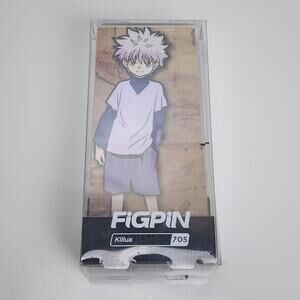 FiGPiN Brand Hunter X Hunter Killua #705 New Pin Collectible Sealed in Box Anime